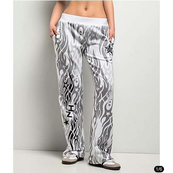 Ninth Hall Zellie White Sweatpants – Size Extra Small – NWT - Picture 1 of 4